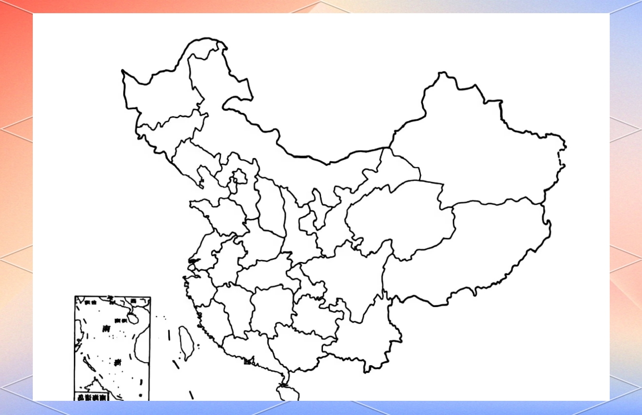 手繪中國地圖——打印定制服務，讓藝術與實用完美結合